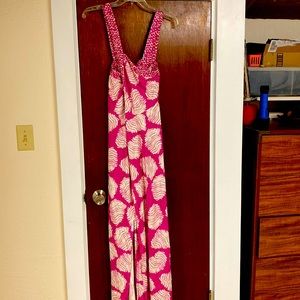 Very summery sleeveless maxi dress